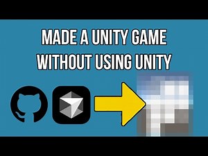 Made a Unity game WITHOUT using Unity Game Engine | Cursor AI x GitHub Tutorial