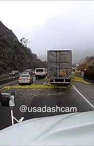 🇺🇸 USA Car Crashes & Videos on Instagram: "The 18 wheeler loses his brakes or his attention span, and ends up riding up the mountain. What do you think happened here? —> - Follow @usadashcam & be careful on the road! 🚘 Submit your content via DM! My hashtag: #usadashcam - #oops #carcrash #car #cars #usa #roadcam #caraccident #crash #crashes #collision #accident #18wheeler #dashcam #dashcams #dashcamera #dashcamvideos #police #crasharama #usadashcam"