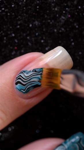 Stone nail art that rocks! #nails #nailart #stonenails | Sveta Sanders