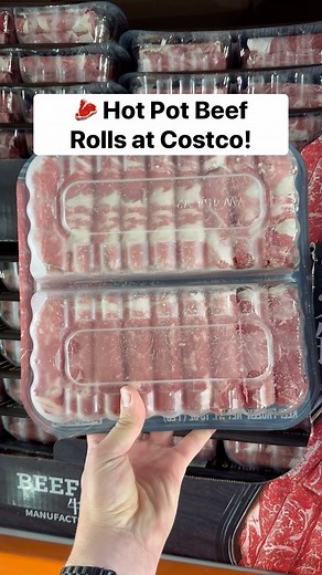 Costco Buys on Instagram: "😋 Angus Beef Chuck Rolls are NEW at Costco! These are PERFECT for hot pot beef, bbq stir fry, cheesesteaks, and so much more! 🙌🏻 Get 1lb for $12.99! #costco #hotpotbeef #beefroll"