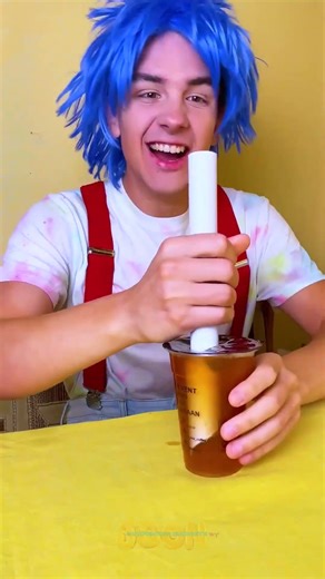 The HILARIOUS Giant Straw Challenge! 🥤😂