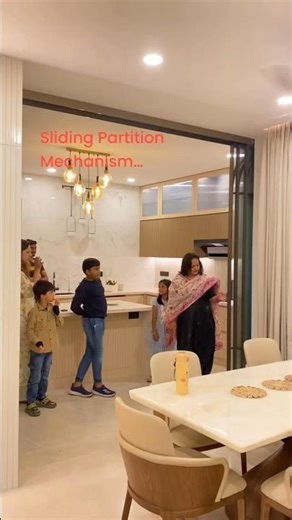 kitchen sliding door #slidingdoor #glassdivider #homedecor #interiordesign