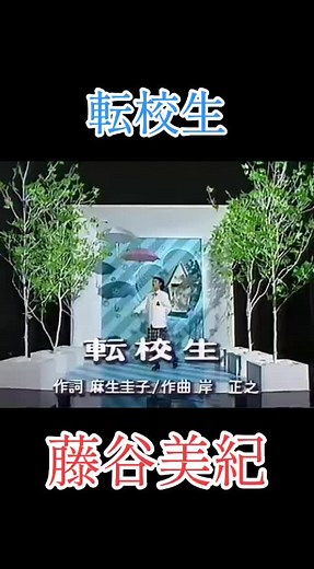 #藤谷美紀 #昭和アイドル #80年代 #女優 #国民的美少女コンテスト #オスカー