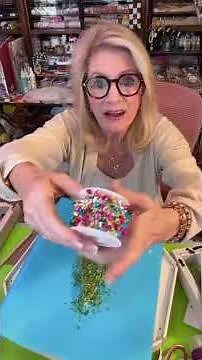 UV Resin Layering Trick for Glass Projects! #ResinTips #DIY #CraftHacks #shorts