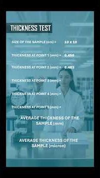 How To Perform Thickness Test Of Paper & Paperboard