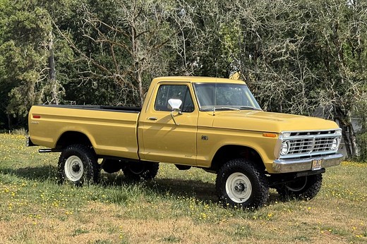 390-Powered 1973 Ford F-250 Custom Highboy 4x4 4-Speed