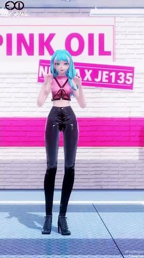 [MMD/Challenge] EXID - HOT PINK [Motion DL]