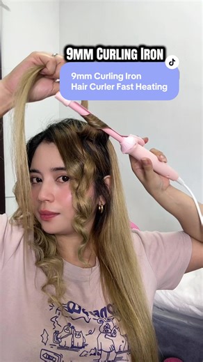 Effortless Curls with a 9mm Hair Curler