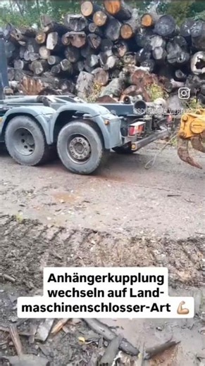 Anhängerkupplung wechseln auf Landmaschinenschlosser-Art