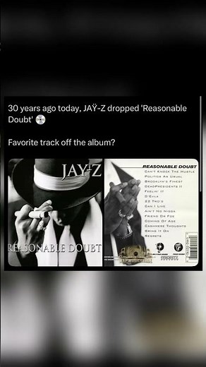 30 Years of "Reasonable Doubt": Is JAY-Z's Debut Still the Greatest Rap Album Ever? 🎤👑