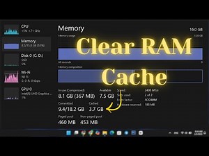 How to Clear RAM Cache in Windows 10/11 (2025) | 🚀 Boost Your PC Speed Instantly!