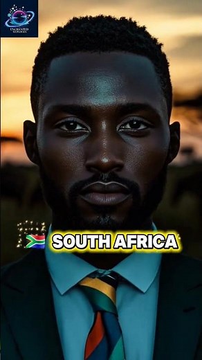 South Africa - African Hot Men in 4 Styles