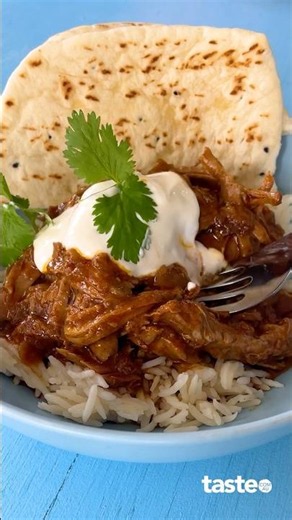 Slow cooker butter lamb curry