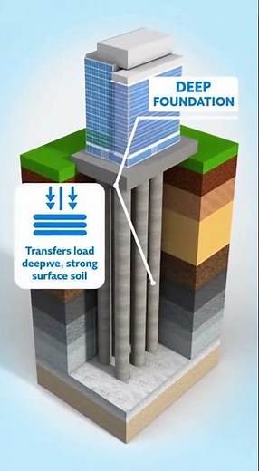 Shallow vs. Deep Foundations: What's the BIG Difference? (Visual Guide!)