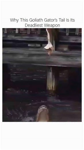 Science | The massive tail of a goliath gator isn’t just for swimming — it’s a powerful biological weapon. Packed with dense muscle fibers and driven... | Instagram