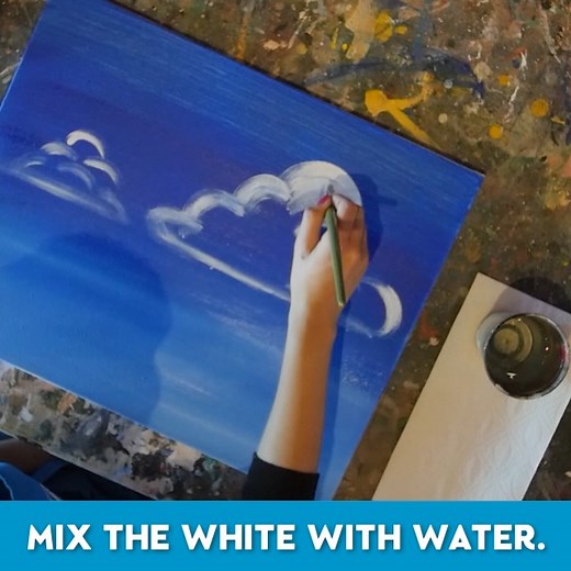 Learn the magical art of creating Fluffy Clouds with this enchanting tutorial. Don't forget to like and share and follow for more creative inspiration. Let's bring a touch of heaven to your Facebook feed! #fluffyclouds #cloudart #howto #tutorial | Pinot's Palette | Facebook