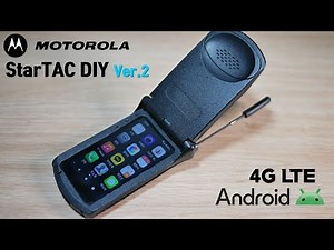 StarTAC modded to an Android phone but couldn't make calls, so I modded it again with 4G LTE