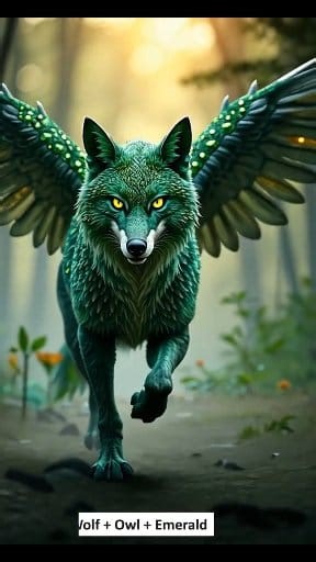 Unbelievable animals hybrids: fox swan diamond & more! #reels #hybrids #animals #ai | Rian Ct