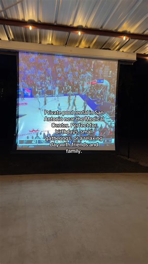 Private pool rental in San Antonio near the Medical Center. Great for birthdays, family gatherings, small parties, or a relaxing day with friends. Rates based on group size 5 guests $35 per hour 6 to 10 guests $55 per hour 11 to 15 guests $75 per hour 16 to 20 guests $80 per hour 21 to 30 guests $120 per hour 31 to 35 guests $135 per hour Maximum 35 guests. Outdoor seating included and restroom access available. Book through the link in bio. #sanantonio #satx #poolrental #sanantoniotx #medicalce