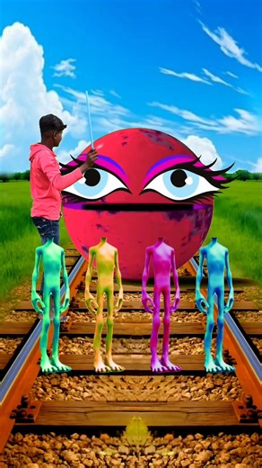 Colorful Alien Dance Battle I Arcade... more