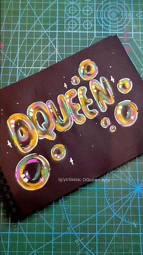 How to draw bubbles using oil pastels 🎈 #art #drawing #drawingtutorial #howtodraw #dqueenarts