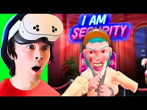 Playing I AM SECURITY in VR | Intense Security Guard Simulator!