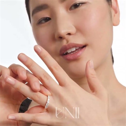 1tcw Seven Stone Low Dome Basket Lab Diamond Ring | IGI Certified