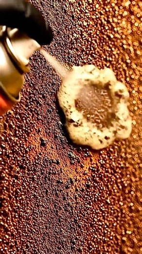 😱 Insane Rust Cleaning Spray, Satisfying ASMR #asmr #rust #renovation