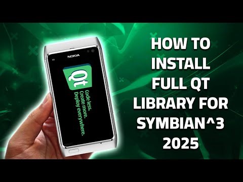 How to install Full Qt library for nokia symbian^3 - 2025