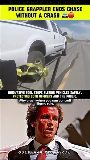 Police Grappler Ends Chase in Seconds | Genius Tech That Stops Cars Safely 🚓🔥