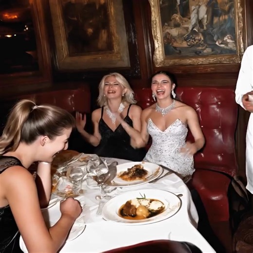 When three wealthy women started mocking a waitress by saying she “smelled poor,” the entire restaurant went silent. No one moved, no one spoke… until my partner stood up and turned the situation around. 😨🫢 That evening, we were seated in one of the city’s most prestigious restaurants. Dim lighting, pristine tablecloths, the sparkle of crystal glasses… Everything seemed perfect. I savored every moment, both intimidated and thrilled to be there with him. But no one could have predicted what was