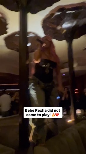 Club Bebe Rexha on Instagram: "Bebe tonight! 🫶🏻✨ We are obsessed. #beberexha #rexhars #performance"
