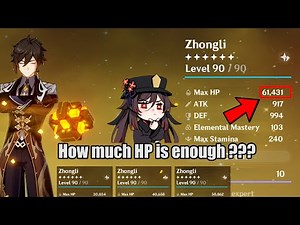 ZHONGLI Shields Strength Comparing | Genshin Impact