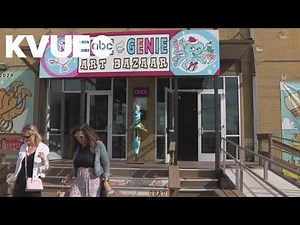 Blue Genie Art Bazaar reopens for holiday shopping