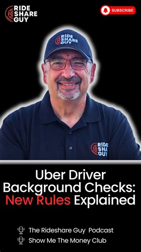 Uber Driver Background Checks: New Rules Explained . . . . . . #therideshareguy #uber #uberdriver #ridesharing #uberdriver | The Rideshare Guy
