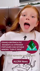 270K views · 11K reactions | Uma menina britânica gravou um vídeo...