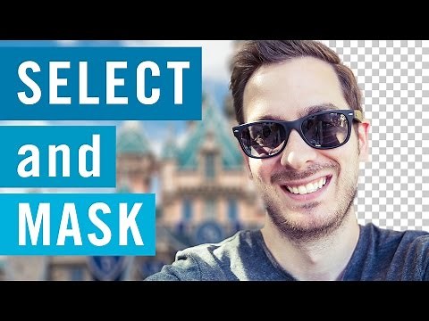 NEW Select and Mask in Photoshop CC 2015