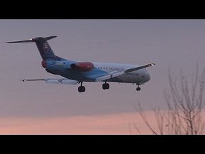 ✈ Fokker-100 - Slovak Government landing @ Hamburg