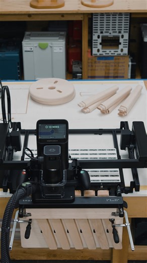 This tri-legged stool build gets a time-saving boost with BenchPilot. Perfect for high-repeat parts, precise joinery, and a smoother build process. Shop BenchPilot now at shapertools.com/BenchPilot or visit the link on our profile! . #benchpilot #shapermade #shaperorigin #shaperworkstation #shapertools #shaperplate #woodworking #schreiner #travaildubois #wood #handmade #woodworker #woodwork #diy #furniture #wooddesign #carpentry #woodcraft #woodshop #handcrafted #maker #woodworkersofinstagram #t