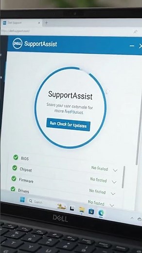 💻 How to Automatically Update Dell Drivers, BIOS & Firmware #DellSupport #SupportAssist