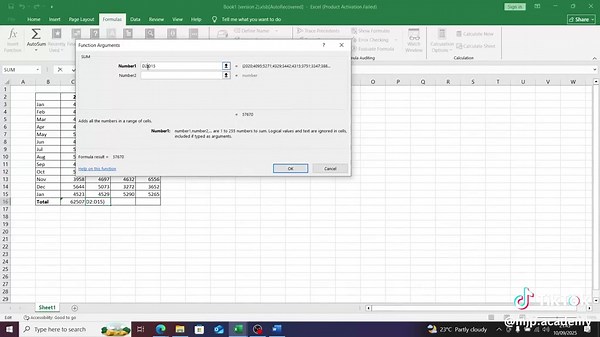 Visit: www.mjptutorials.com Stop adding numbers manually! Learn the SUM function and allow Excel to do the heavy lifting for you. One function → saves you hours #ExcelHacks #ExcelFunctions #ExcelTips #ExcelForBusiness #SUMFunction #AccountingMadeEasy #DigitalSkills #WorkSmarter #ProductivityHacks#Acca #Accountingtips #Bookkeeping