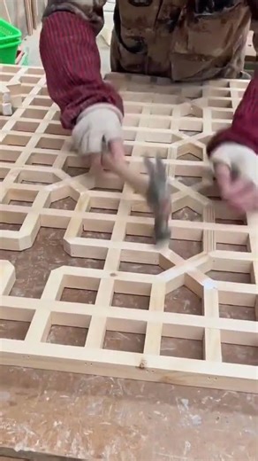 the process of making window frames from wood