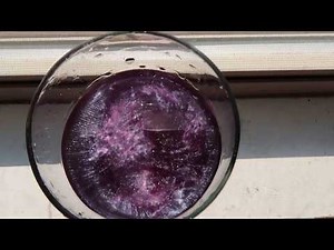 Pouring A Glass of Viniq Shimmery Liqueur