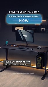 9.1K views | LIVE NOW: Secretlab Cyber Monday Sale. Shop our bestselling chairs, desks, and accessories at the lowest prices of the year. ^Free shipping on eligible products. | Secretlab | Facebook