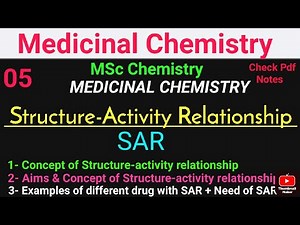Structure Activity Relationship Video Lecture | CSIR NET Crash Course for Chemical Science - CSIR NET Chemical Science