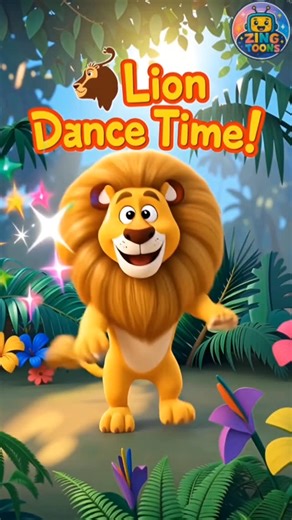 ZingToons | 🦁🎉 Zoo Animals Dance | Fun Kids Song & Nursery Rhyme 🌟 Join the Lion, Elephant, Monkey, and Zebra in a fun jungle dance party! Perfect for... | Instagram