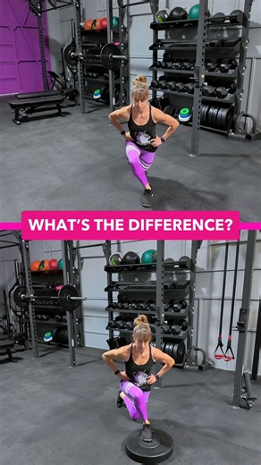 12K views · 131 reactions | The curtsy lunge is an amazing lunge variation to really target your glutes and load them when stretched for better muscle gains. And by increasing the range of motion you’re working through, you can create an even greater stretch. Just make sure you’ve EARNED the range of motion you work through! Do you use the curtsy lunge? | Redefining Strength | Facebook