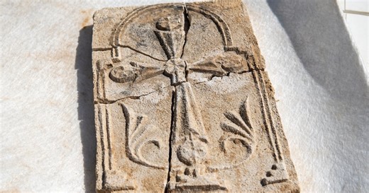 Ancient Christian cross found on Abu Dhabi island as archaeologists dig into mysteries of the past | The National
