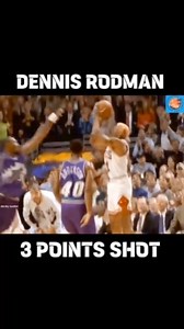 Dennis Rodman 3 points shot #reelsviralシ #highlight #everyone #NBA #dennisrodman #June2024 | Adarlo Menchero