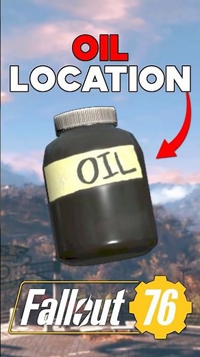 The BEST PLACE To Get OIL In Fallout 76